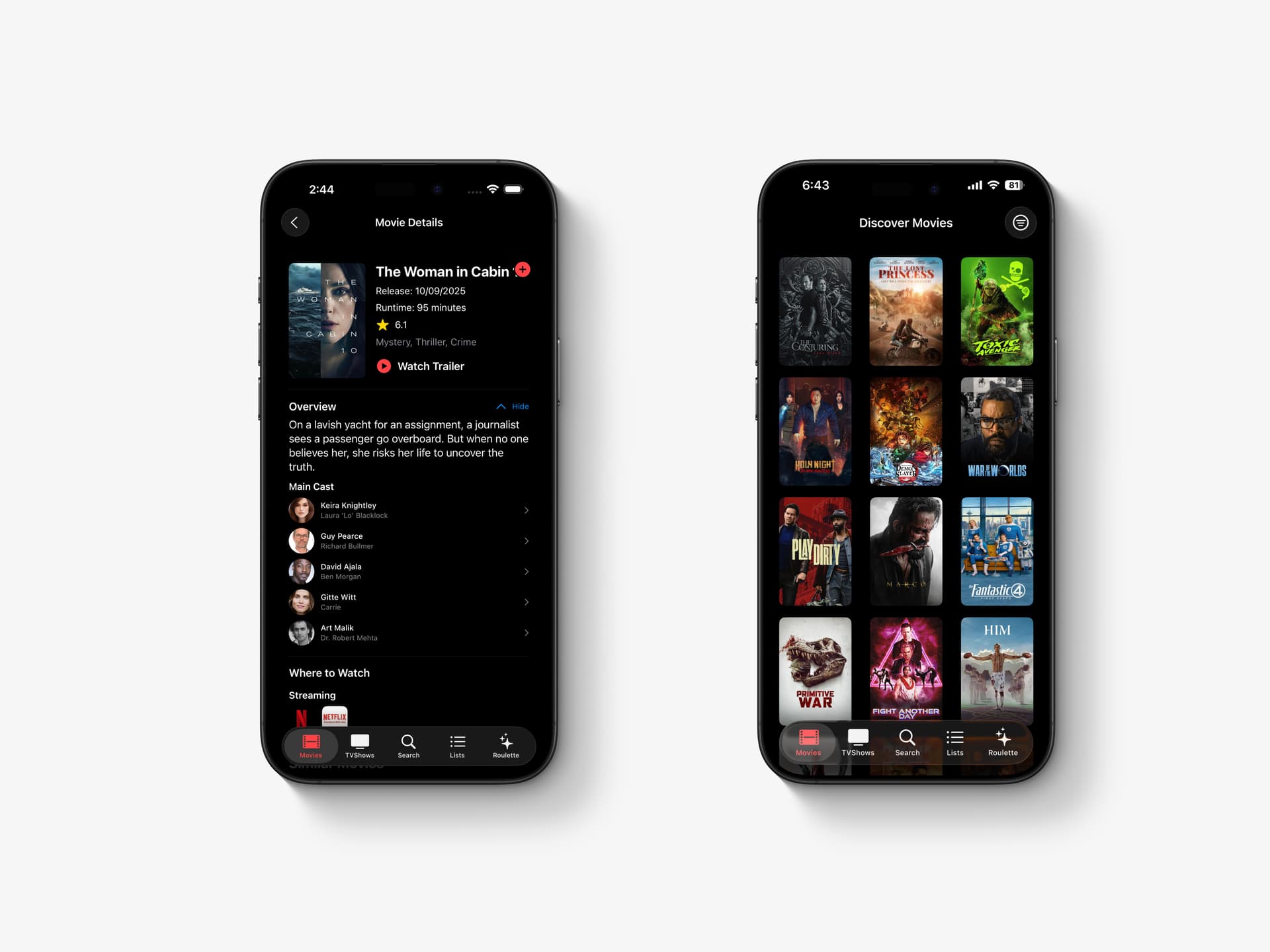 GetFlicked app preview